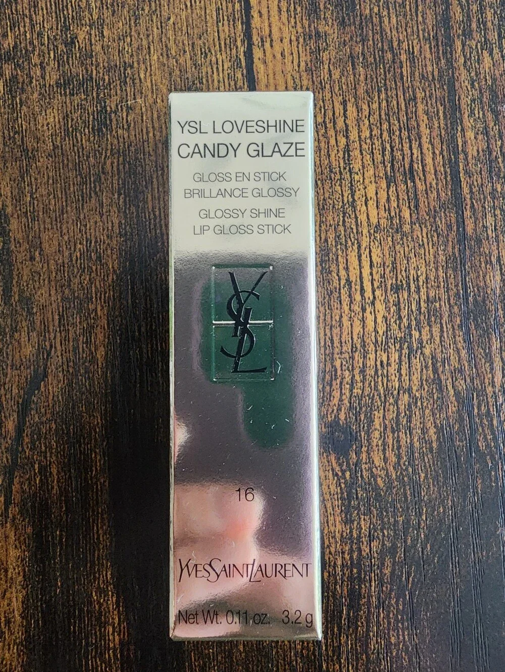 YSL Loveshine Candy Glaze 16 Watermelon High New
